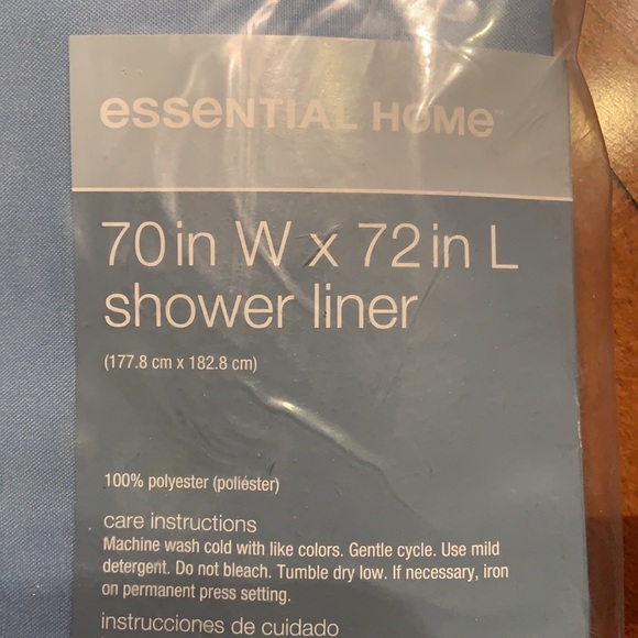 Kmart Essential Home Shower Liner - Picture 2 of 4